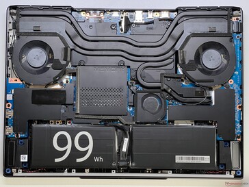 Belső alkatrészek, XMG Neo 16 A25